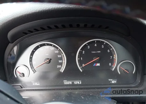 2014 BMW M5 from USA, damaged, VIN WBSFV9C54ED593734